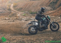 Benelli Leoncino 800 trail in azione